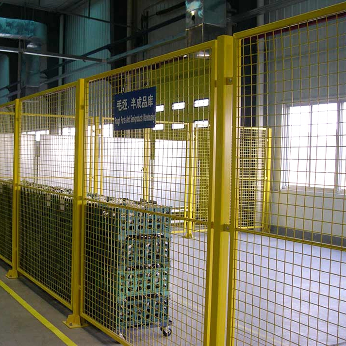Surface treatment and product features of workshop isolation mesh