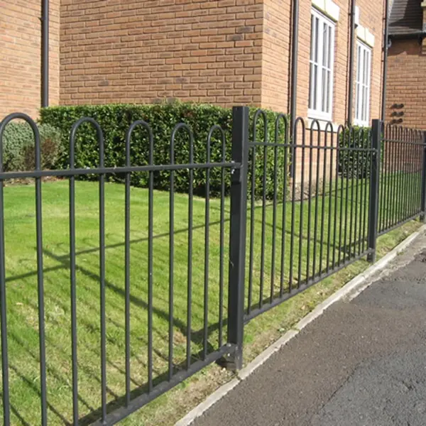 Beautiful zinc steel fence for residential areas