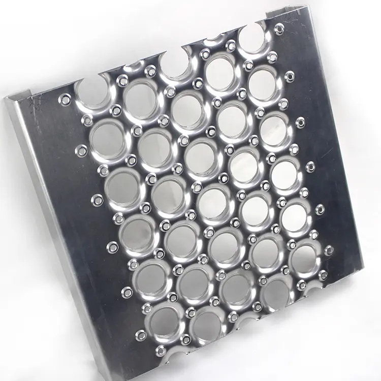 Safety Grating Stair Treads Perforated Antiskid Walkway Plate