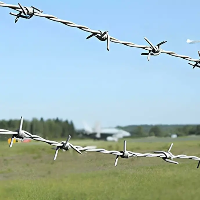 High Quality Hot Dip Galvanized ODM Modern Barbed Wire