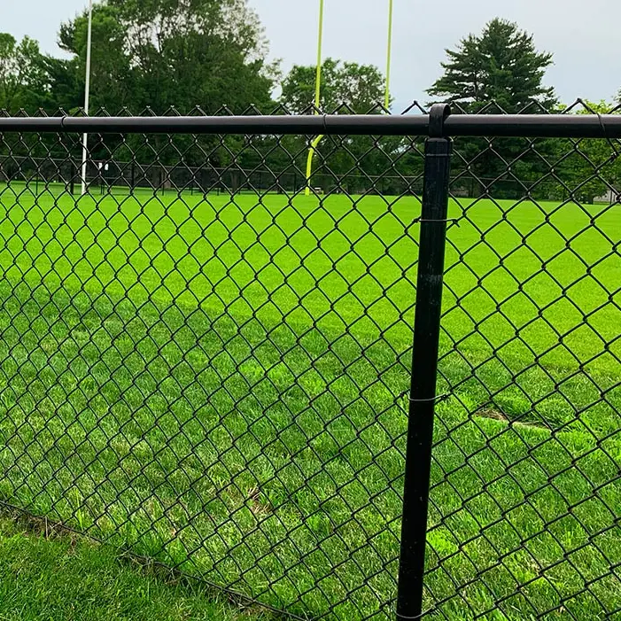 Chain link fences allow safety and scenery to coexist