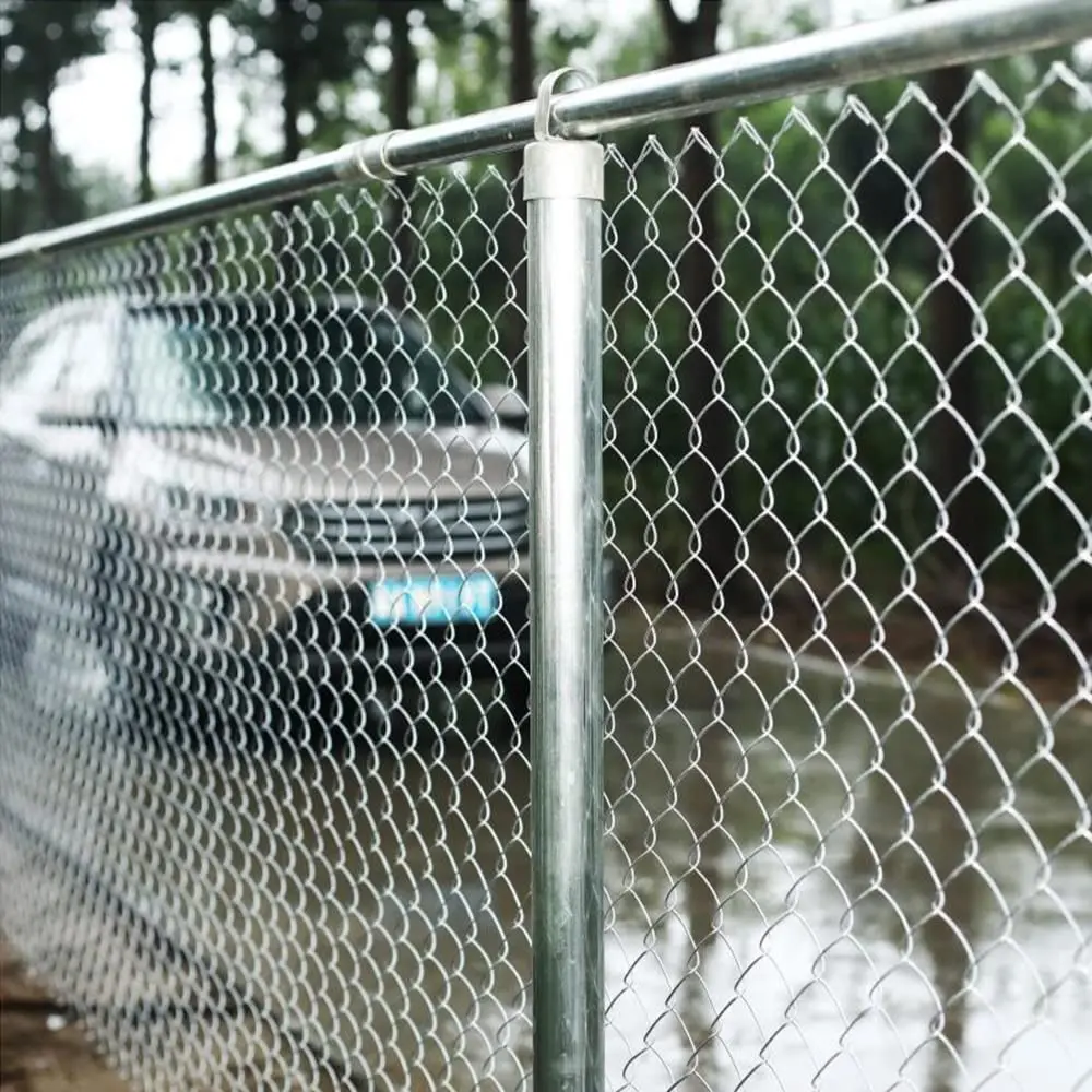 The introduction of chain link fence