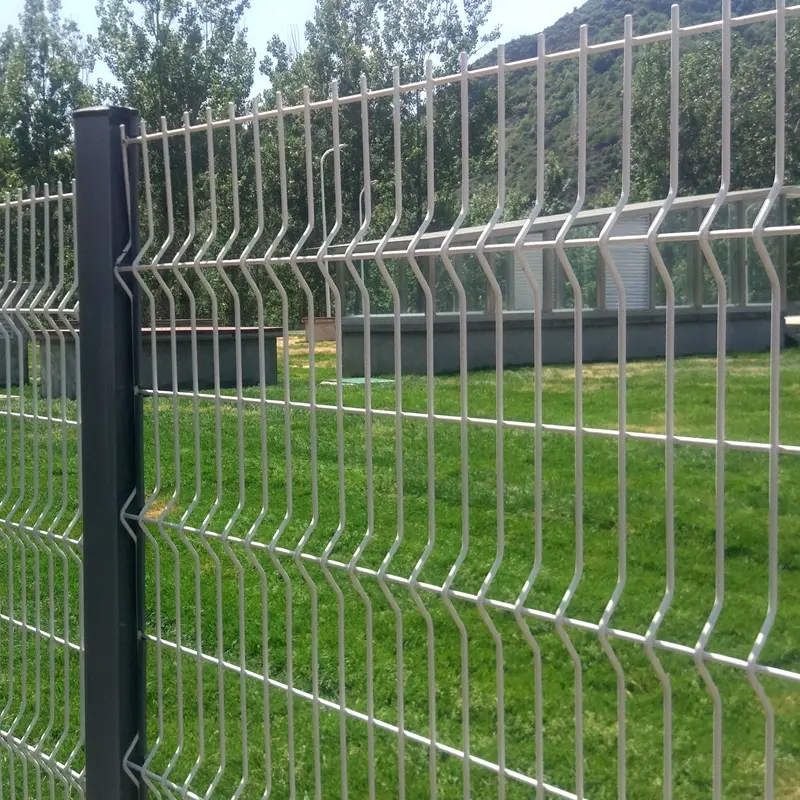 pvc coated welded wire mesh 3d wire mesh fence panels