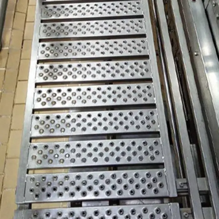 Aluminum perforated safety grating anti-skid plate for stair treads