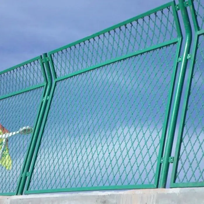 Anti-Throwing Fence Expanded Mesh High-speed Way Fence