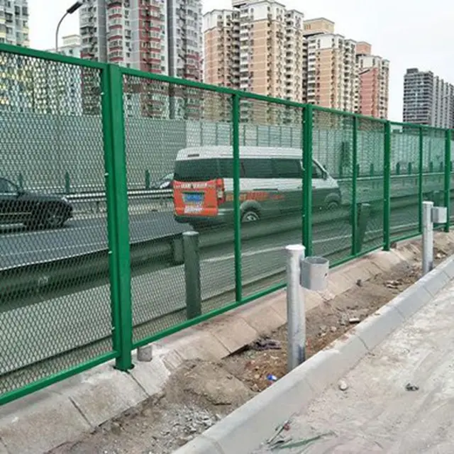 Expanded Metal Stainless Steel Mesh Fence Anti Glare Fencing