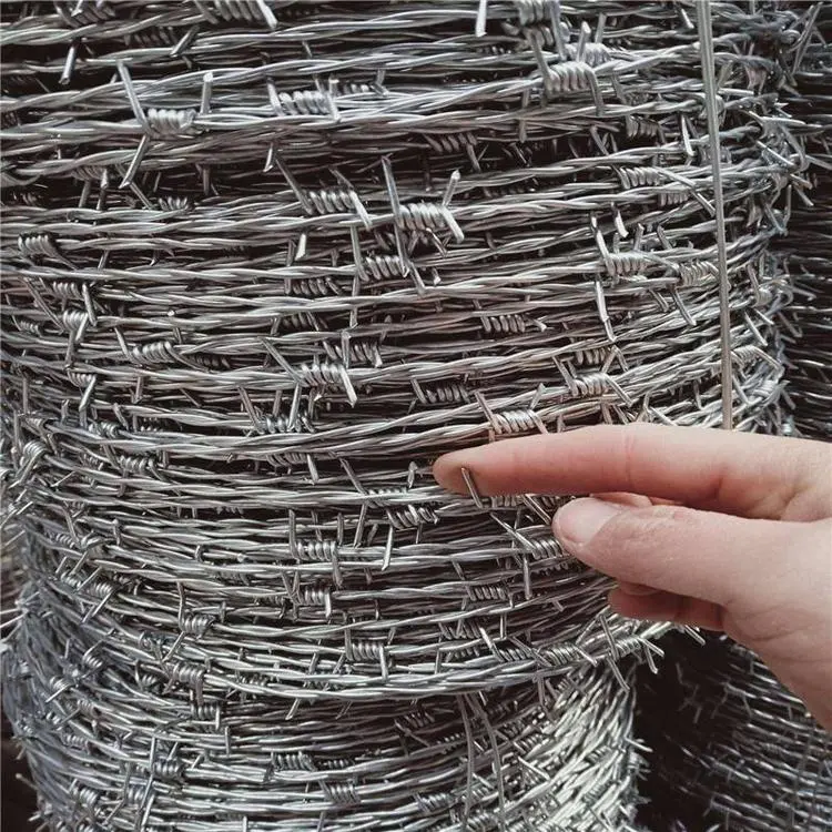 Double Twist Stainless Steel PVC Barbed Wire Razor Wire