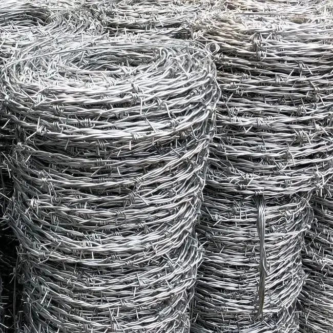 Details and quality in the manufacturing process of barbed wire