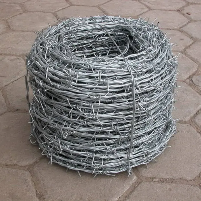 Hot dipped galvanized barbed wire fence for sale