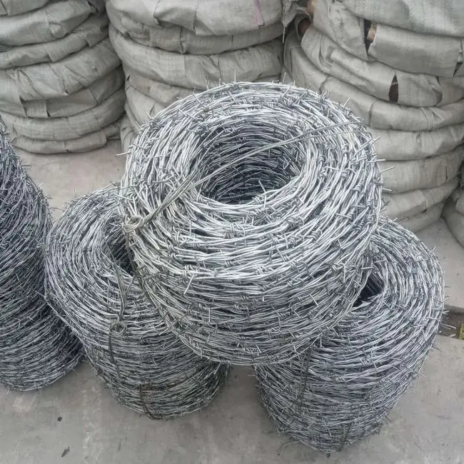 Security Stainless Steel Concertina Barbed Wire Galvanized Barbed Wire For Fencing