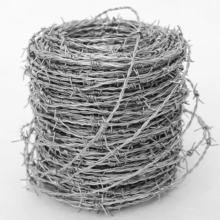 Barbed Iron Wire Fabric Price Meter Barbed Wire Roll Hot Dip Galvanized