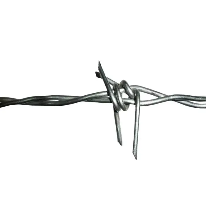 Metal Fence Suppliers Barb Wire Ring Fence Post Hot Dipped Galvanized Barbed Wire For Sale