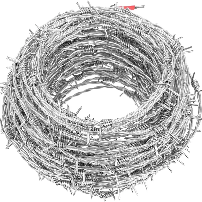 Factory Direct Sales prison barbed wire fencing Hot Dipped Galvanized Barbed Wire