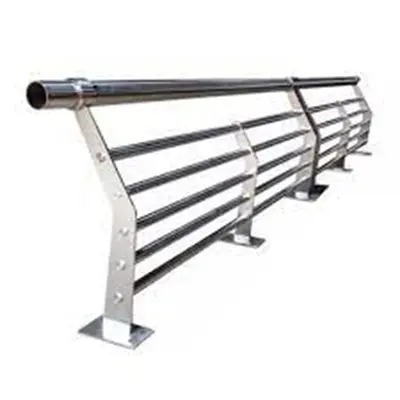 Sturdy safety bridge stainless steel pipe guardrail bridge steel guardrail traffic guardrail