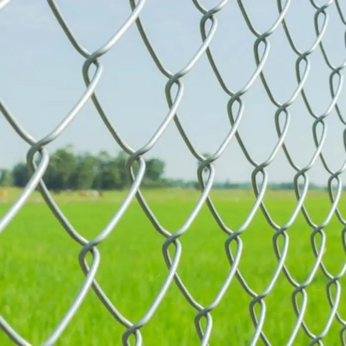 Classification of chain link fence in guardrail nets