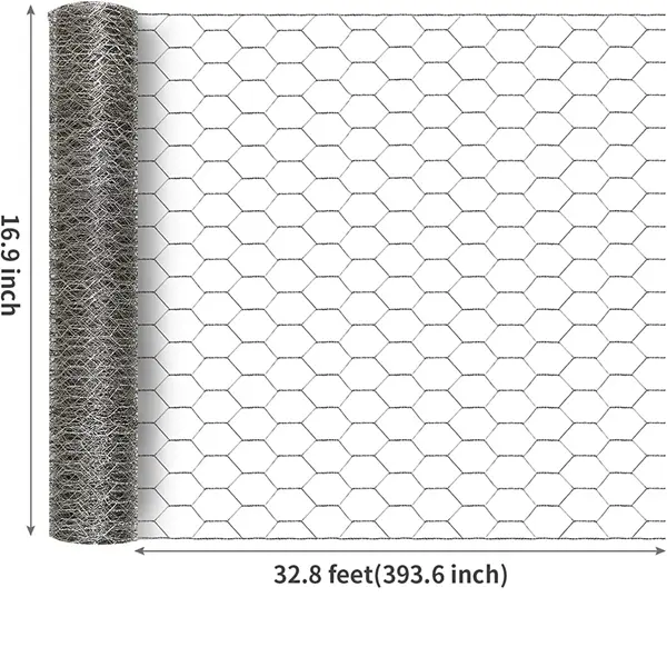 Factory 4ft 5ft 6ft 8ft Pvc Coated Bird Cage Chicken Coop Wire Netting Hexagonal Wire Mesh