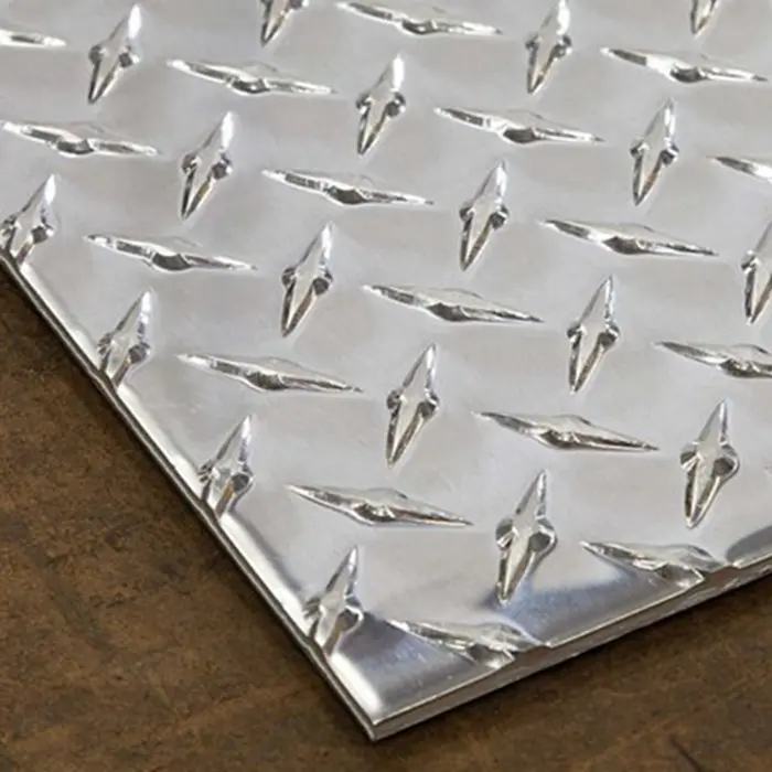 ODM Embossed Diamond Plate Anti Skid Plate For Stair Steps