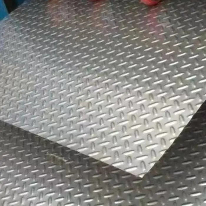 Patterned Textured Sheet Checker Press Plate 304 Metal Stainless Steel China Customized