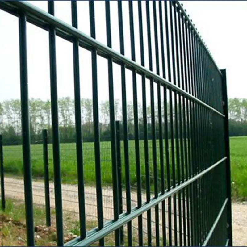 Factory Supply Powder Coated Mesh Fencing 2D Double Wire Fence for Garden