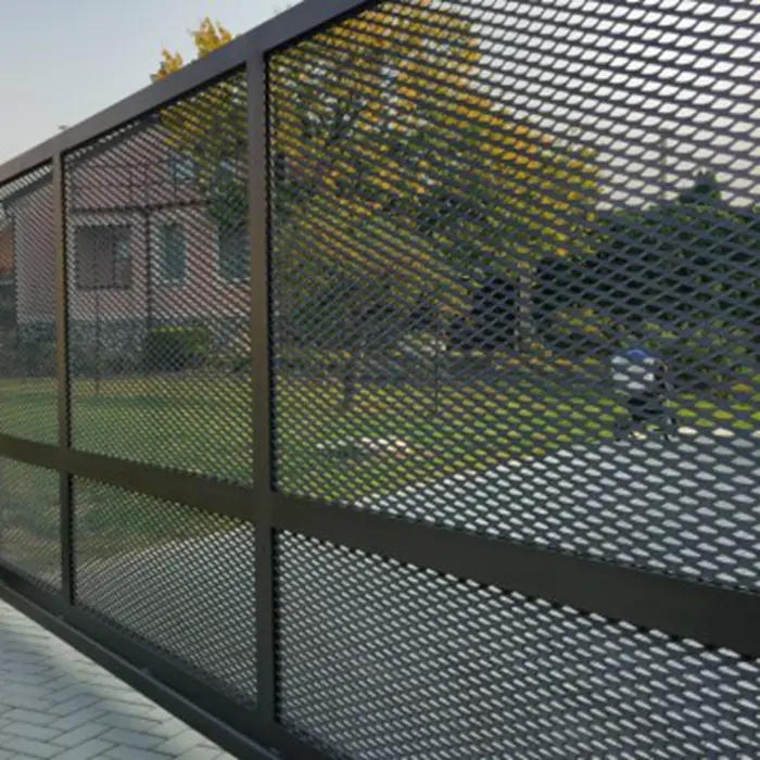 Beautiful practical and durable stainless steel expanded metal mesh fence
