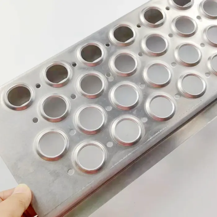 Hot dip galvanized perforated metal safety grating anti skid plate for stair treads