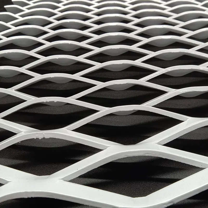 China Custom Dipping Plastic Galvanized Expanded Metal Fence