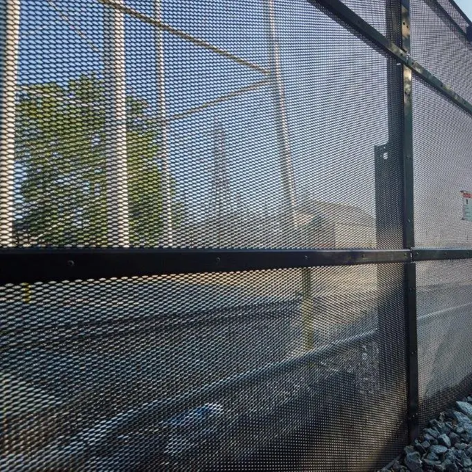 Home Garden Decorative Custom Aluminum Expanded Metal Fence