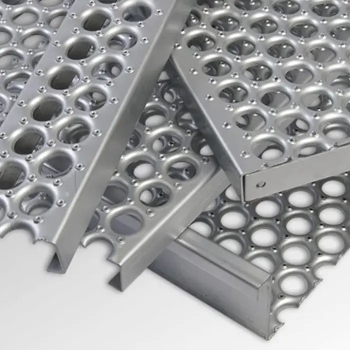 Heavy Duty Galvanized Perforated Metal Non Slip Steel Plate