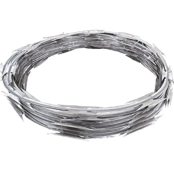 Outdoor protection BTO-22 concertina razor wire garden fence