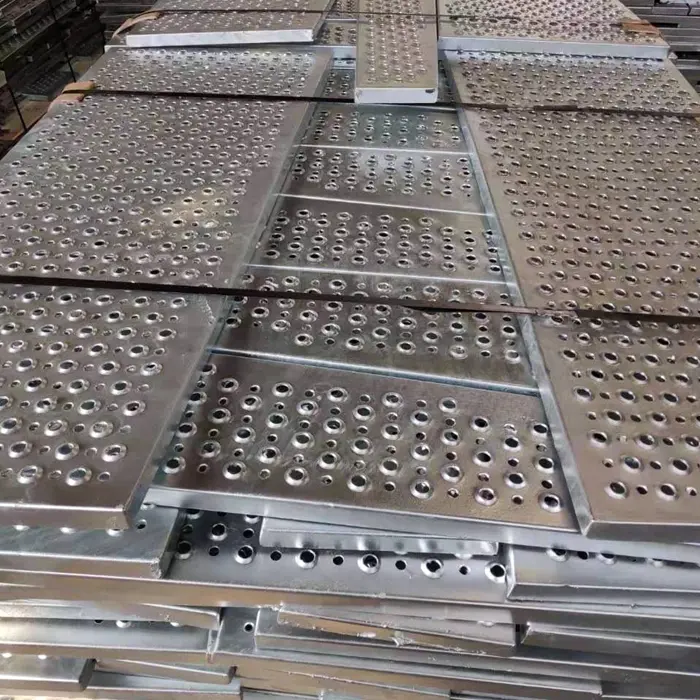 Galvanized Walkway Anti Slip Perforated Plate Metal Safety Grating