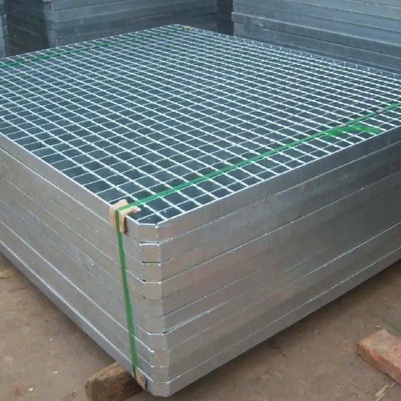 Custom Galvanized Wire Steel Grate Steps for Workshop