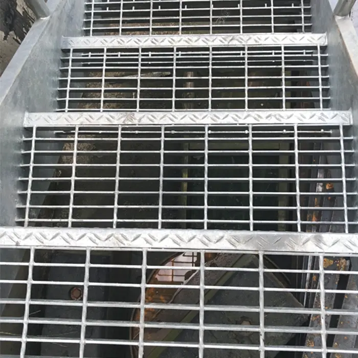 Rust-proof Sawtooth anti-slip galvanized steel grating for safety grating