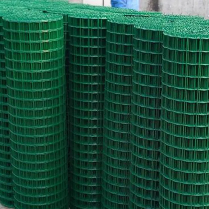 High temperature resistance galvanized pvc coated welding mesh