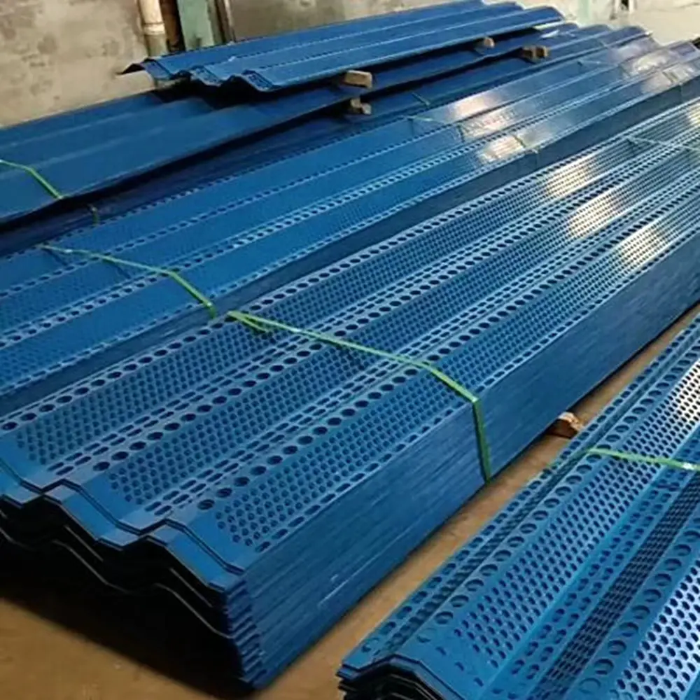 dust and wind proof wind barrier/ windbreak fence panel laser cut privacy fencing panel