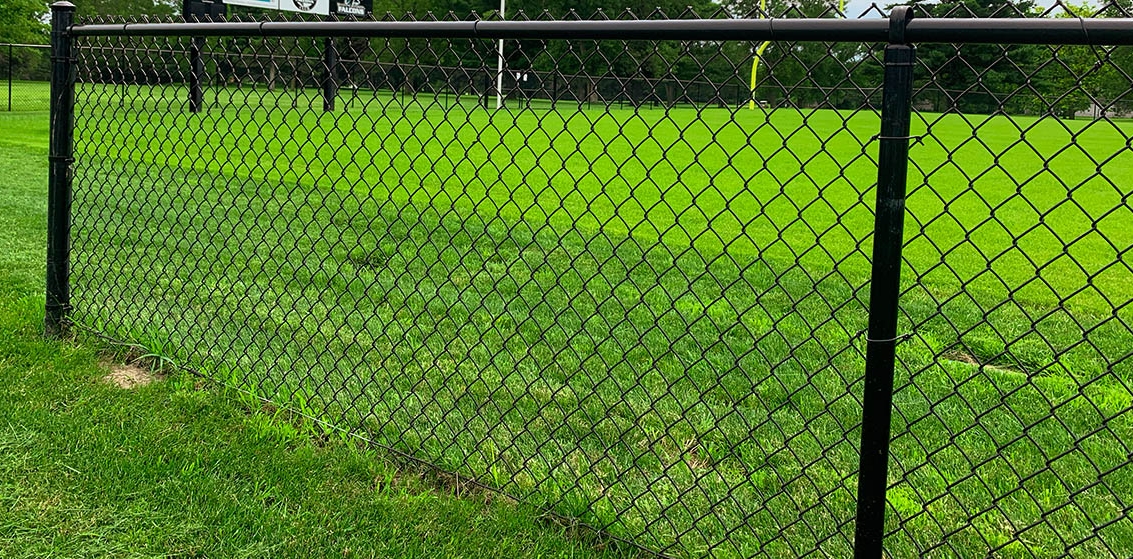 Chain link fences allow safety and scenery to coexist