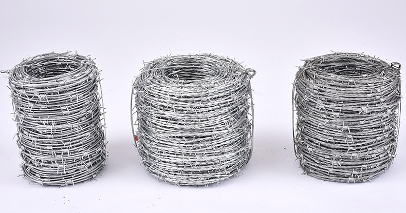 The twisting method and application of barbed wire