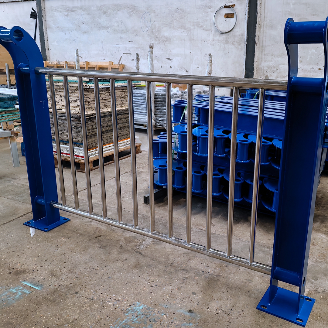 What are the benefits of galvanizing the surface of bridge guardrails?