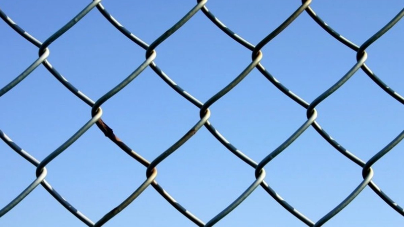 chain link fence for playground