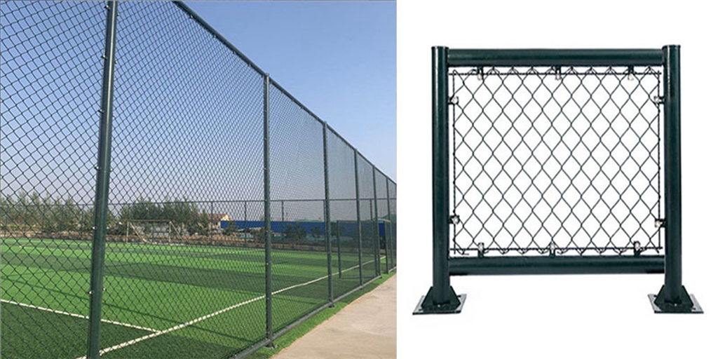 What are the commonly used chain link fence specifications?