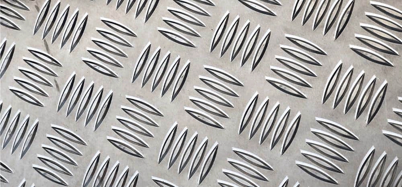 What is checkered plate?