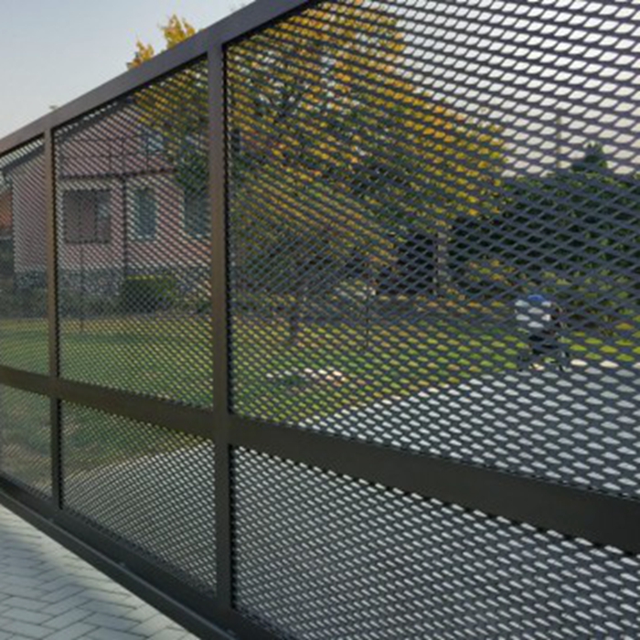 Expanded metal fence- beautiful and practical fence