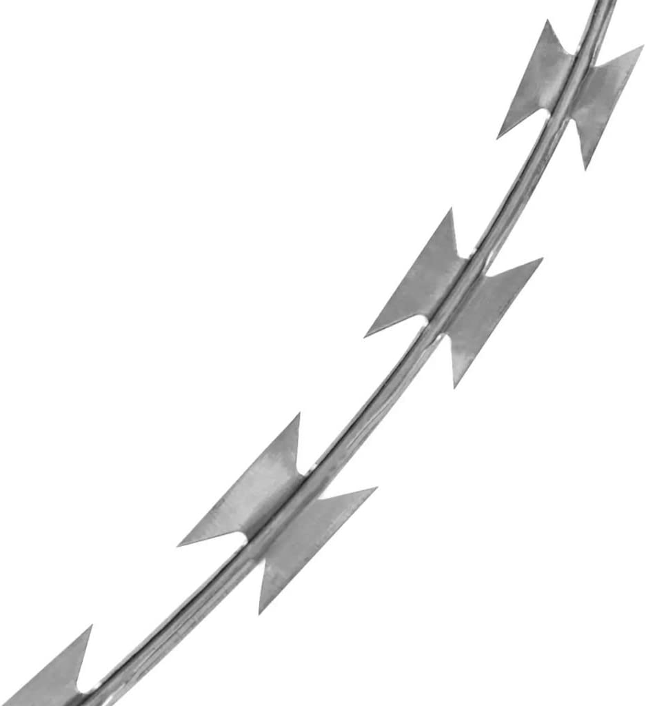 prison razor wire fence