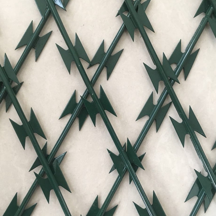 razor wire fence design