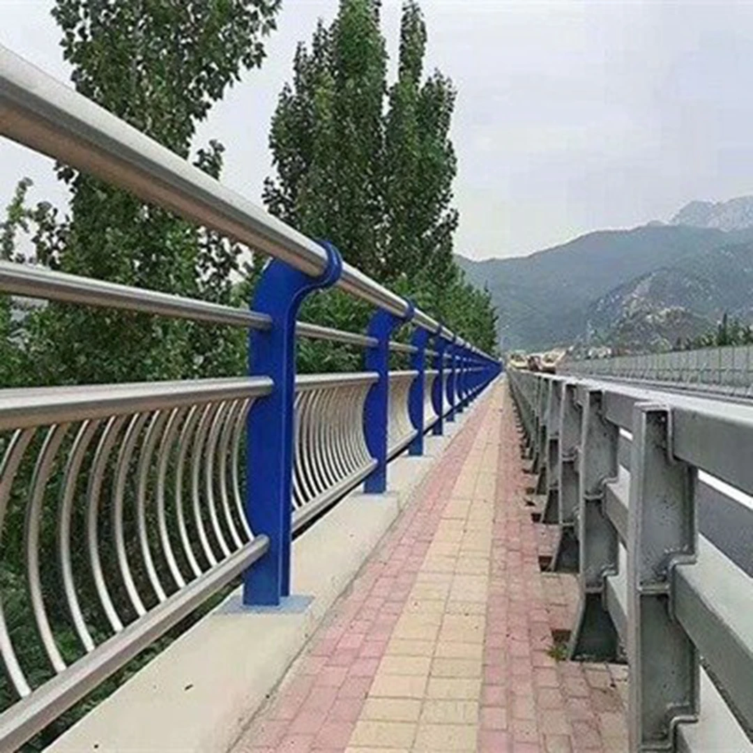 Hot Dip Galvanized Bridge Guardrail Highway Bridge Safety Railing
