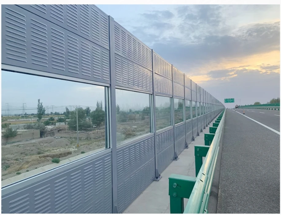 Customized Galvanized Industrial Plant Noise Barrier