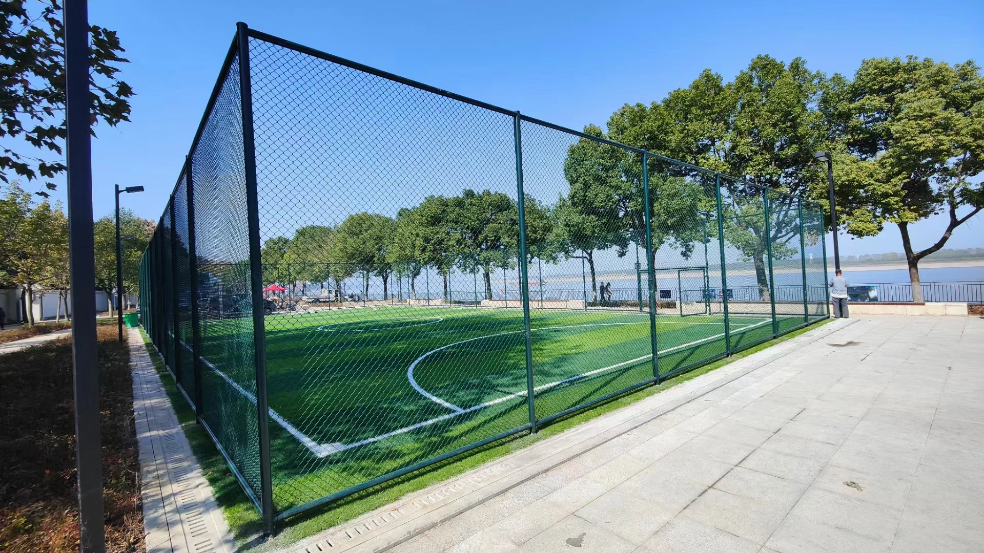 Sports Field Isolation Protective Net Fence Wire Mesh Type