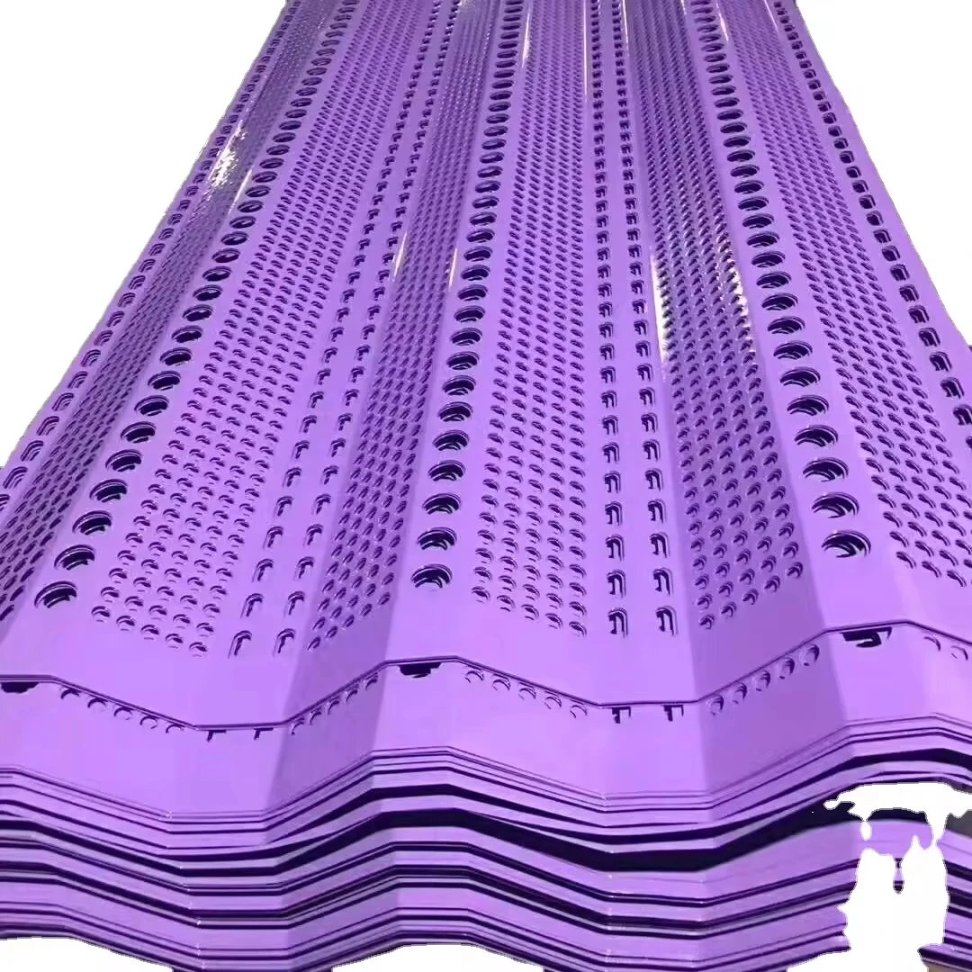 Customizable Durable and High Quality Perforated Wind Dust Blocking Mesh