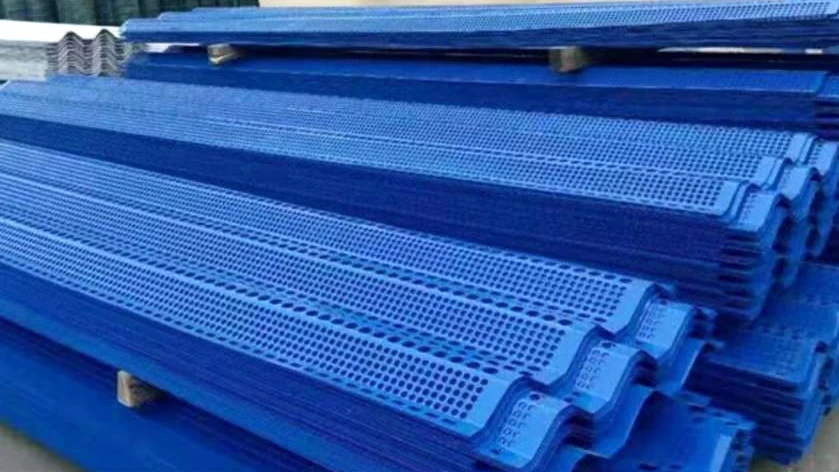 High Strength Perforated Mesh Wind and Dust Proof Fence