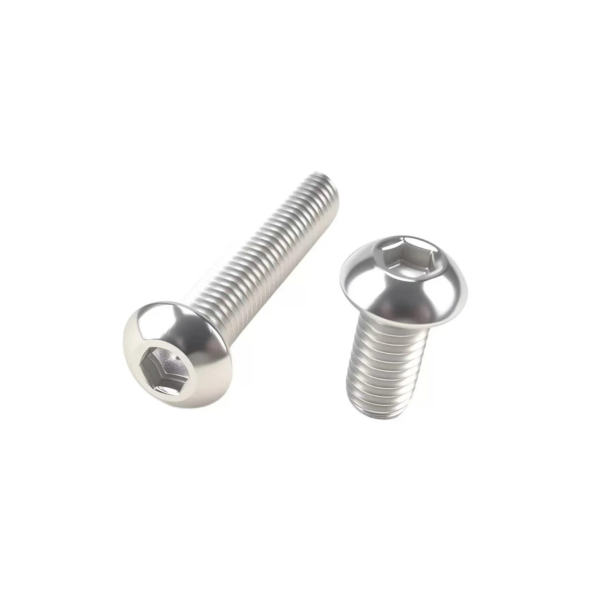 ISO 7380-1 A2-70 Stainless Steel Button Head Socket Cap Screws | Hex Socket Drive