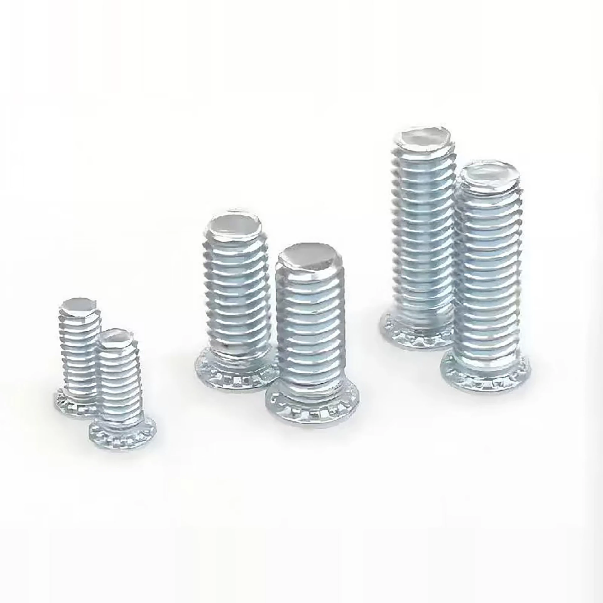 Steel Self-Clinching Screw, Round Head, FHS Series - FastenTech